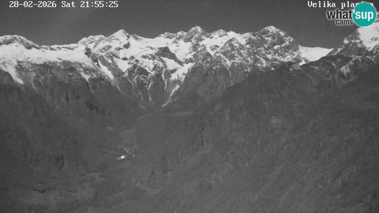 Dolina Kamniške Bistrice | Spletna kamera Velika Planina
