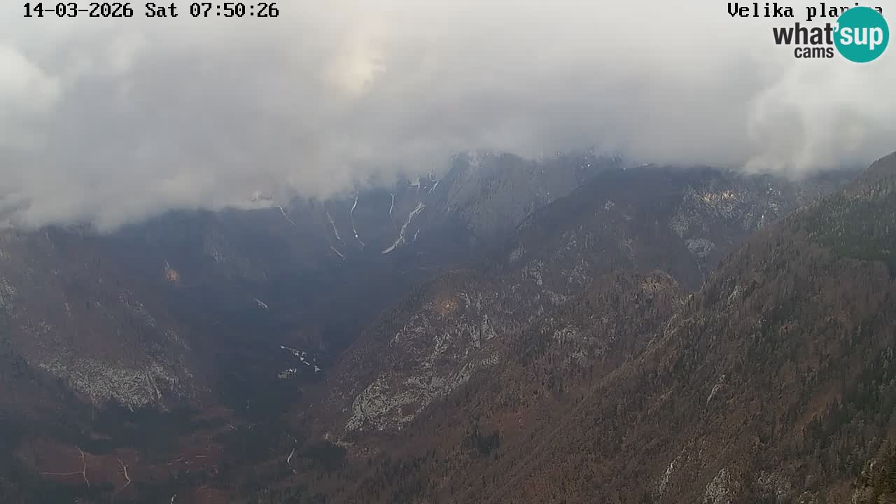 Kamniška-Bistrica Tals | Webcam Velika Planina