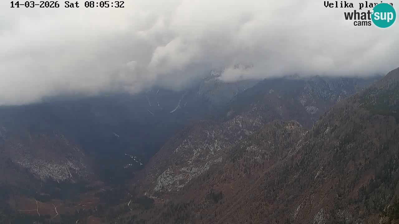Valley Kamniške Bistrice | Webcam live Velika Planina