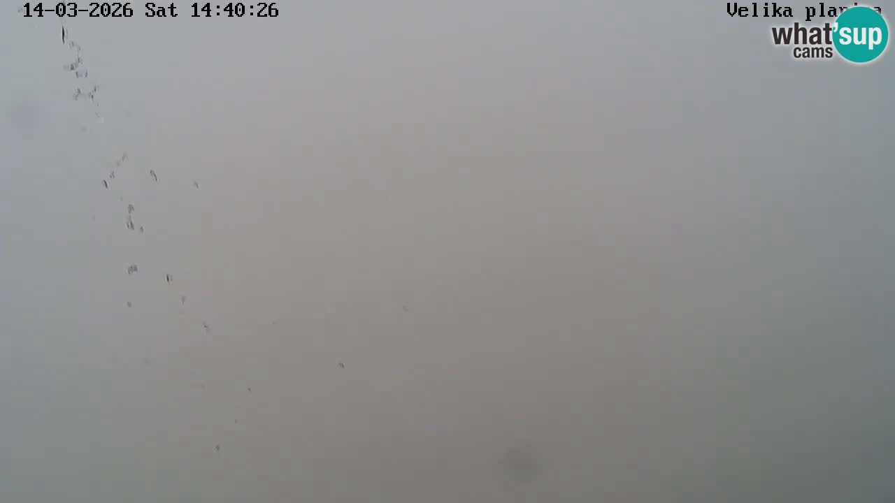 Vallée Kamniška Bistrica | webcam Velika Planina