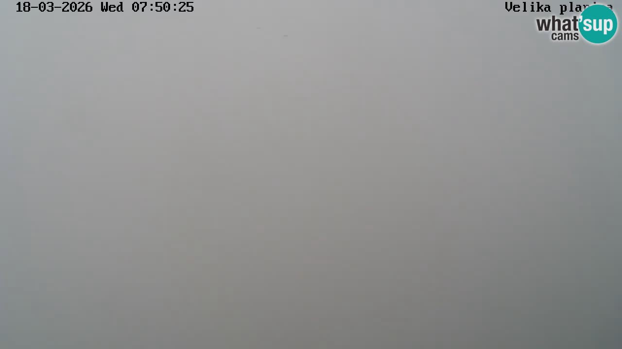 Vallée Kamniška Bistrica | webcam Velika Planina