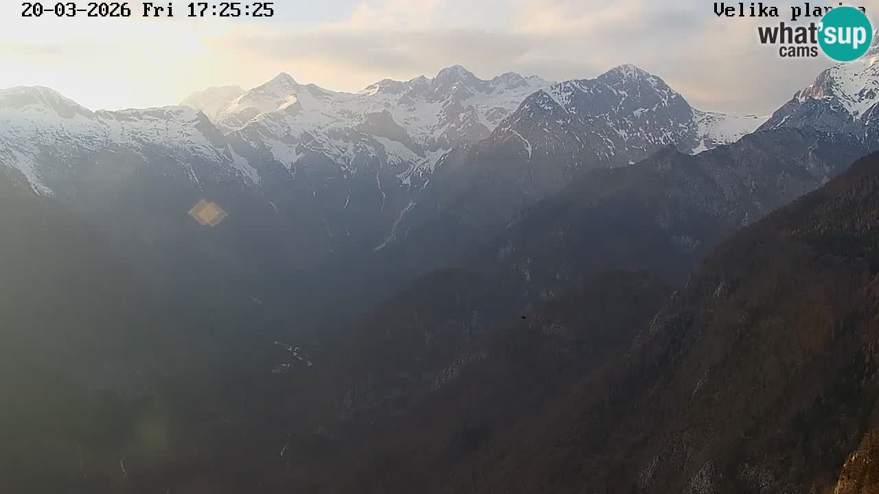 Dolina Kamniške Bistrice | Velika Planina web kamera