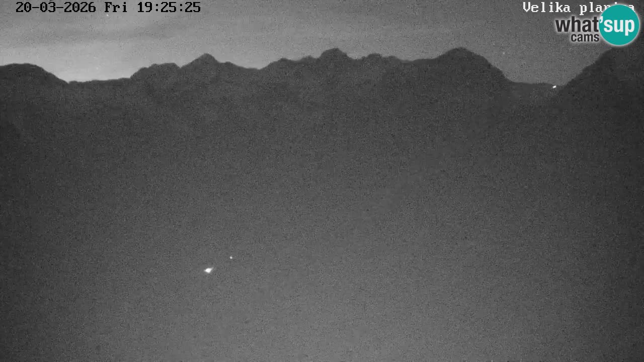 Valle Kamniška Bistrica | Webcam Velika Planina