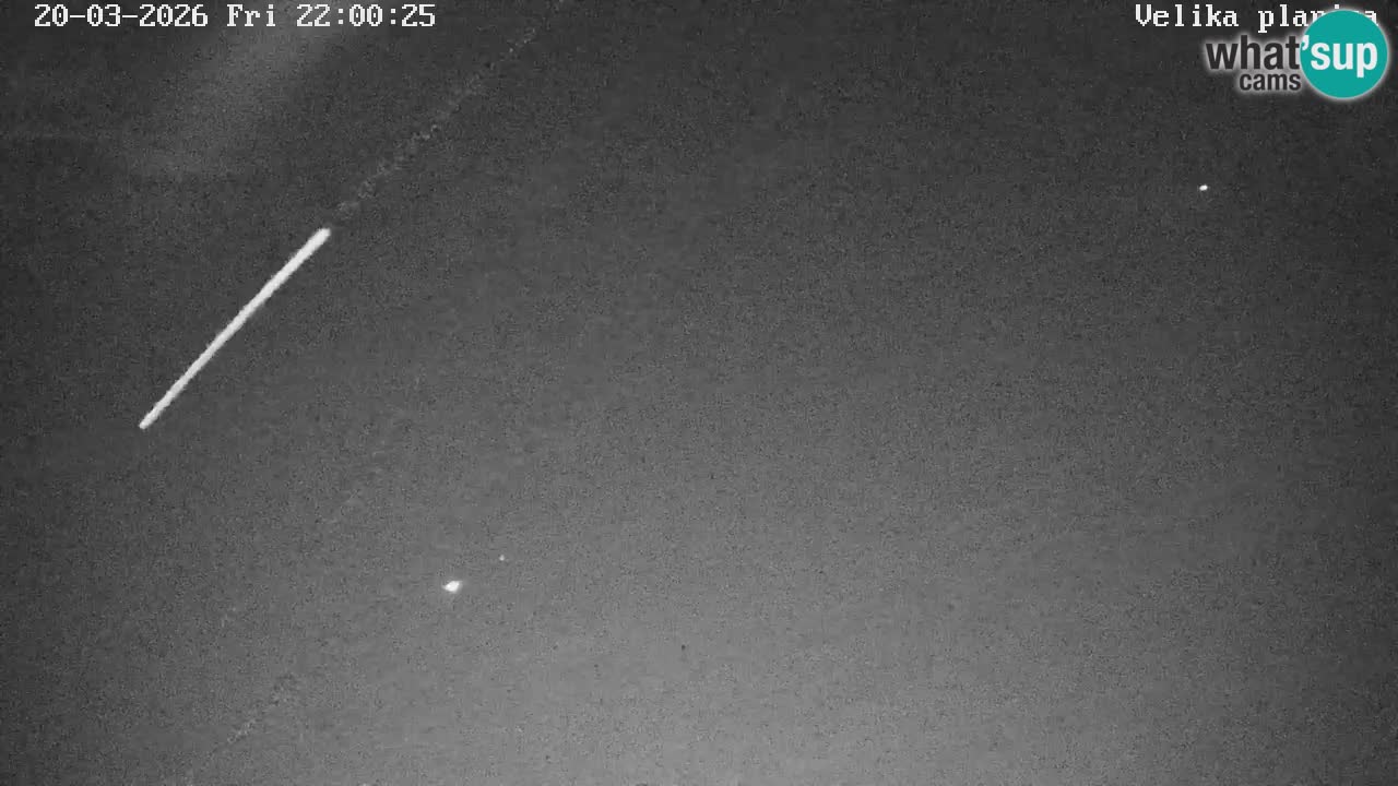 Valle Kamniška Bistrica | webcam Velika Planina