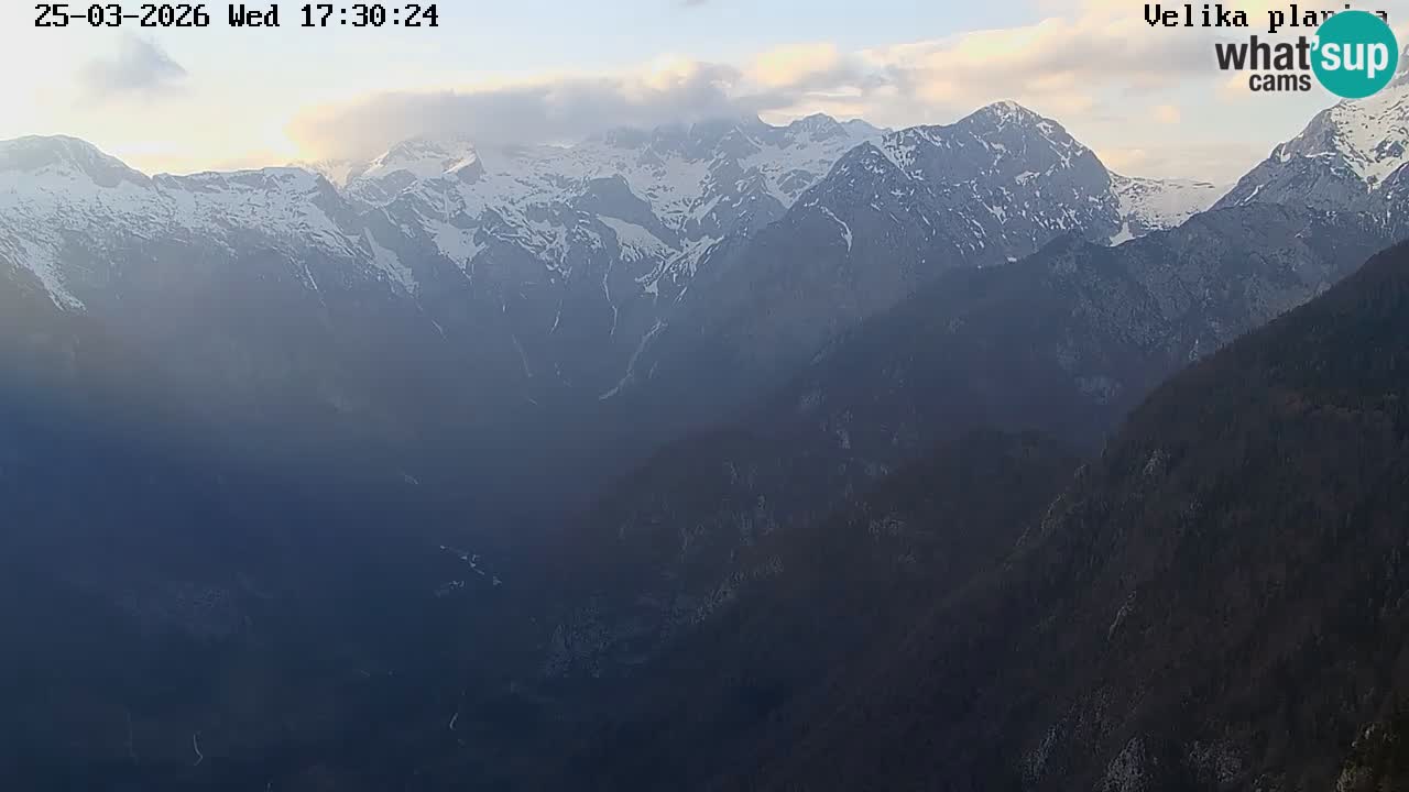 Dolina Kamniške Bistrice | Velika Planina web kamera