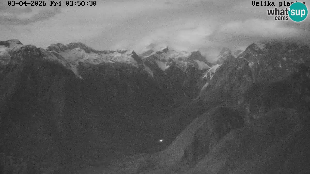 Valley Kamniške Bistrice | Webcam live Velika Planina