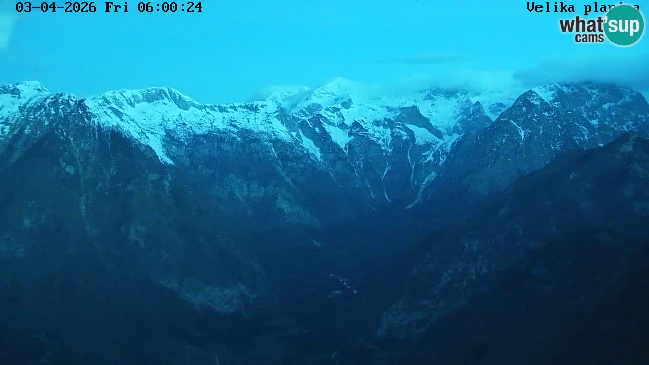 Kamniška-Bistrica Tals | Webcam Velika Planina