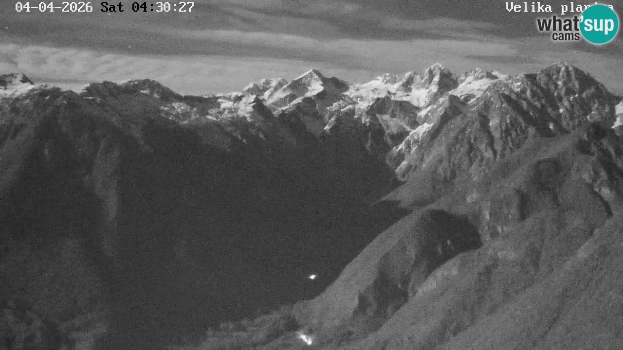 Valley Kamniške Bistrice | Webcam live Velika Planina