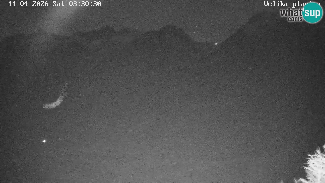 Valle Kamniška Bistrica | webcam Velika Planina