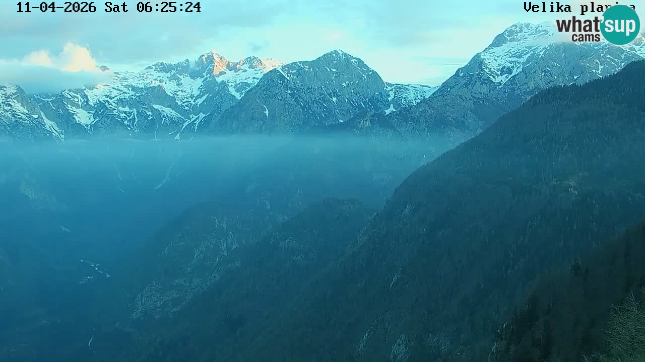 Valle Kamniška Bistrica | Webcam Velika Planina