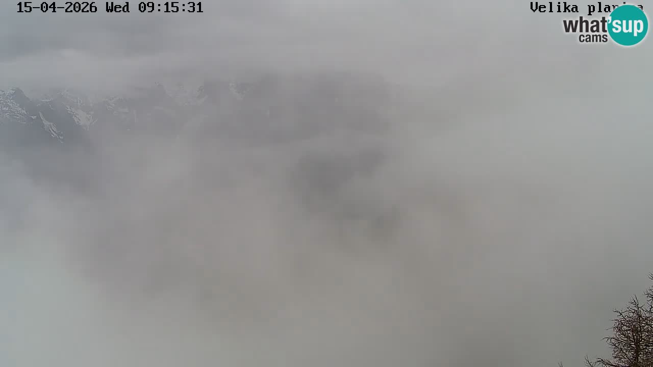 Dolina Kamniške Bistrice | Velika Planina web kamera