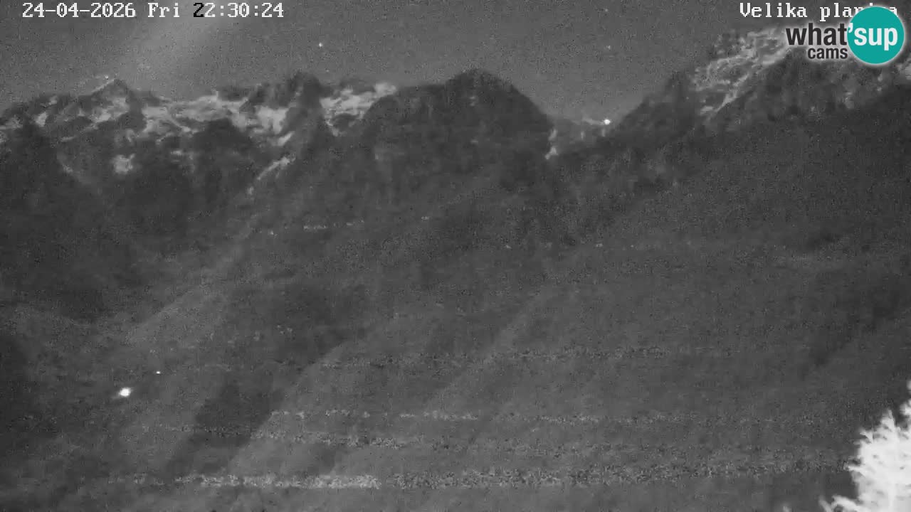 Vallée Kamniška Bistrica | webcam Velika Planina