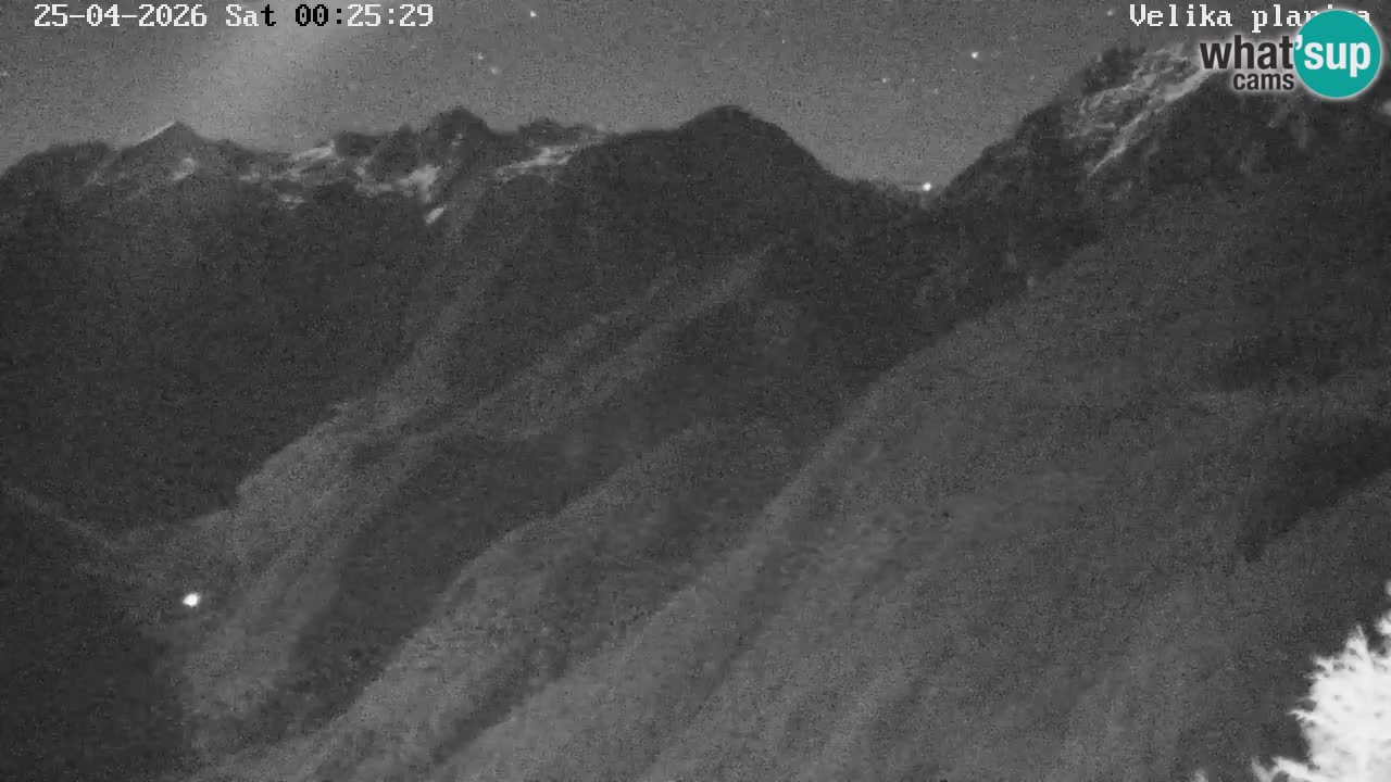 Kamniška-Bistrica Tals | Webcam Velika Planina