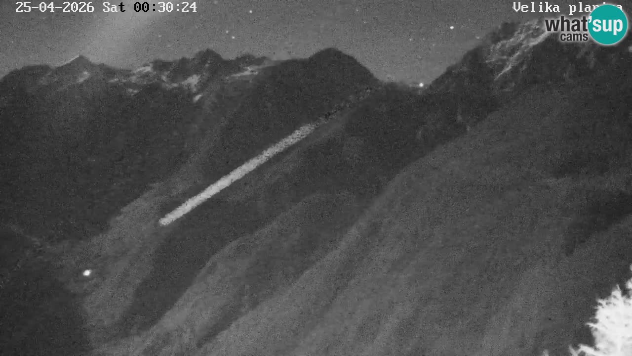 Valle Kamniška Bistrica | Webcam Velika Planina