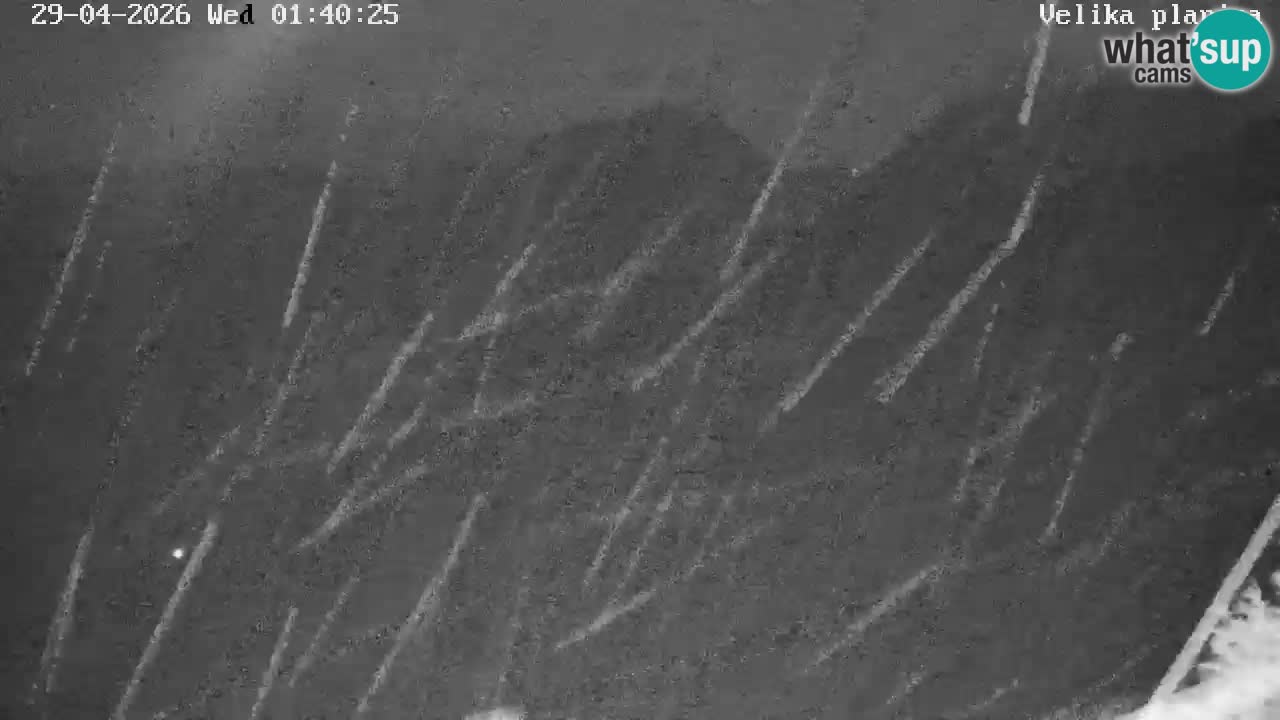 Vallée Kamniška Bistrica | webcam Velika Planina