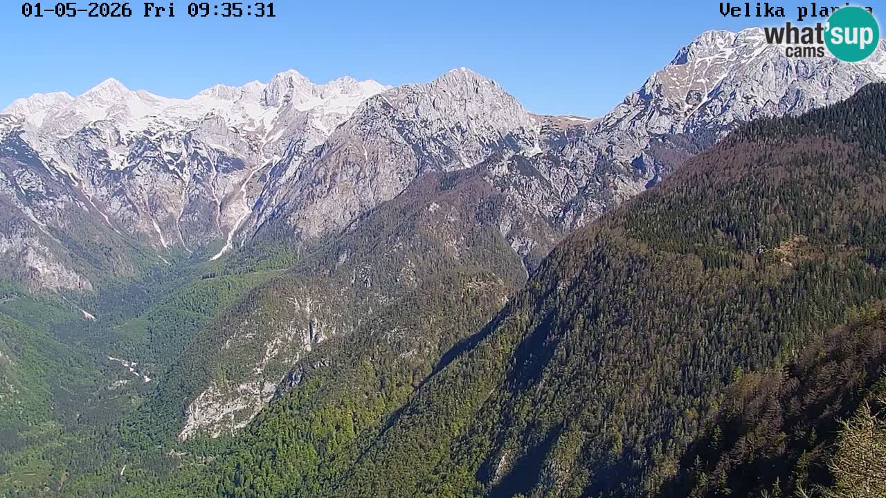 Kamniška-Bistrica Tals | Webcam Velika Planina