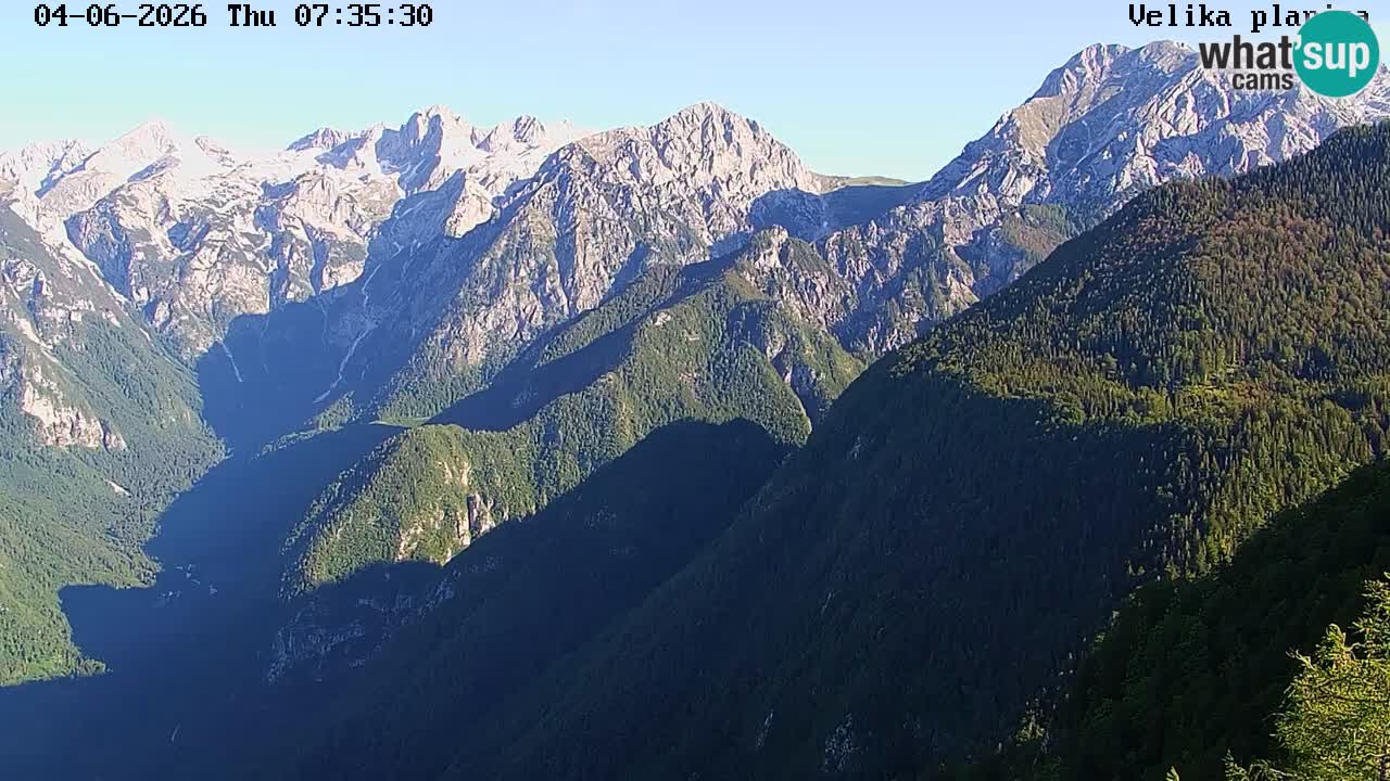 Vallée Kamniška Bistrica | webcam Velika Planina