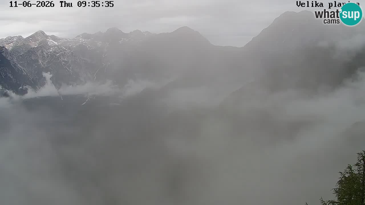 Valle Kamniška Bistrica | Webcam Velika Planina