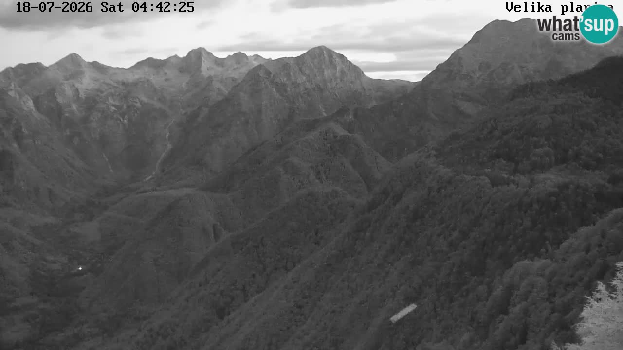 Valley Kamniške Bistrice | Webcam live Velika Planina