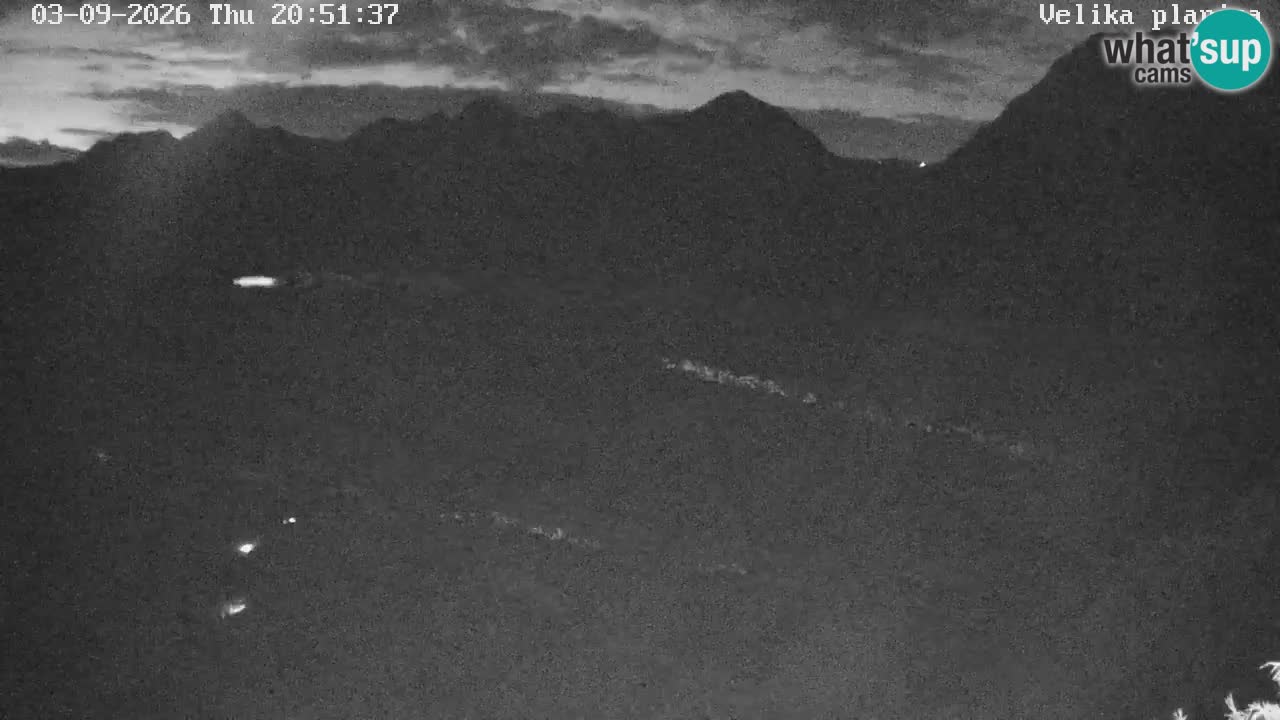 Valle Kamniška Bistrica | Webcam Velika Planina