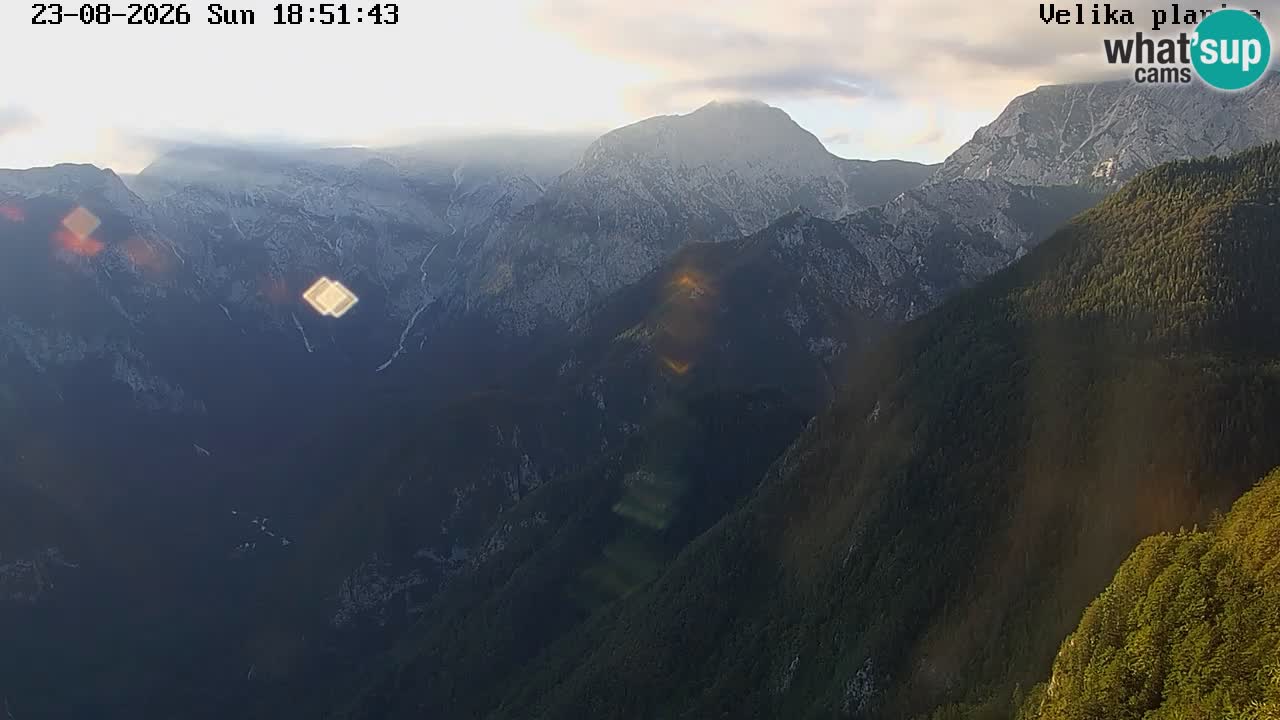 Kamniška-Bistrica Tals | Webcam Velika Planina