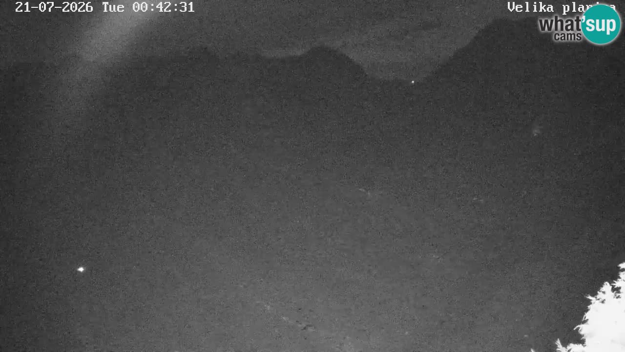 Valle Kamniška Bistrica | webcam Velika Planina