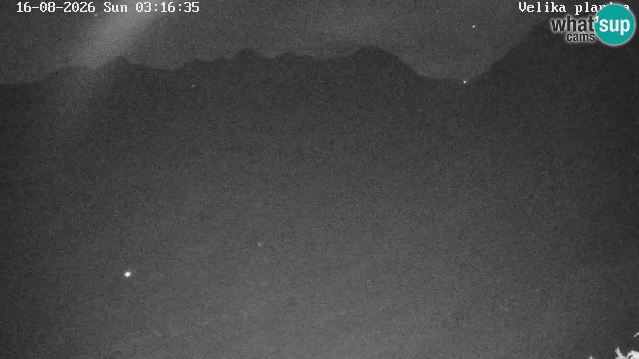 Valle Kamniška Bistrica | webcam Velika Planina