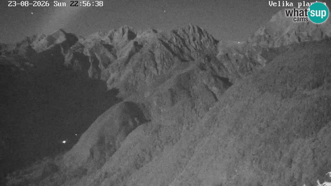 Dolina Kamniške Bistrice | Velika Planina web kamera