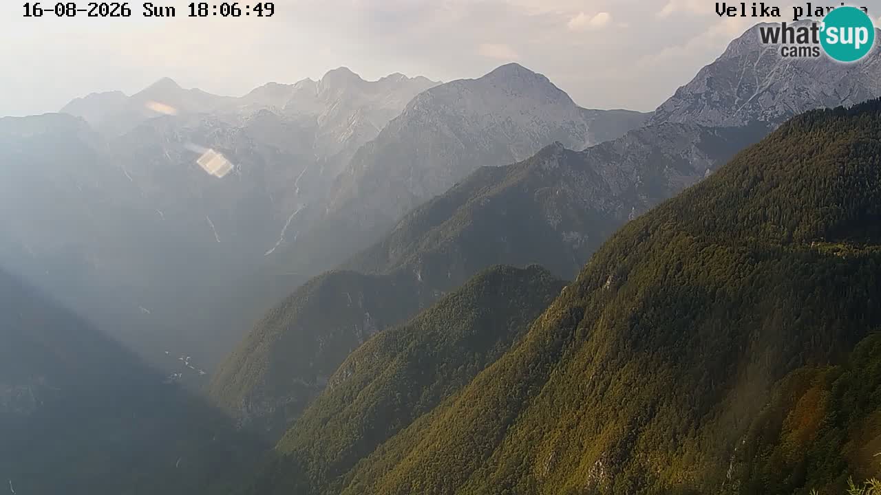 Dolina Kamniške Bistrice | Velika Planina web kamera