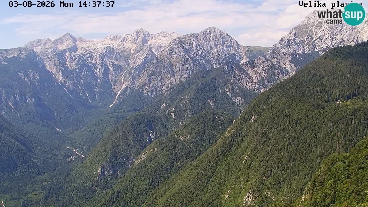Kamniška-Bistrica Tals | Webcam Velika Planina