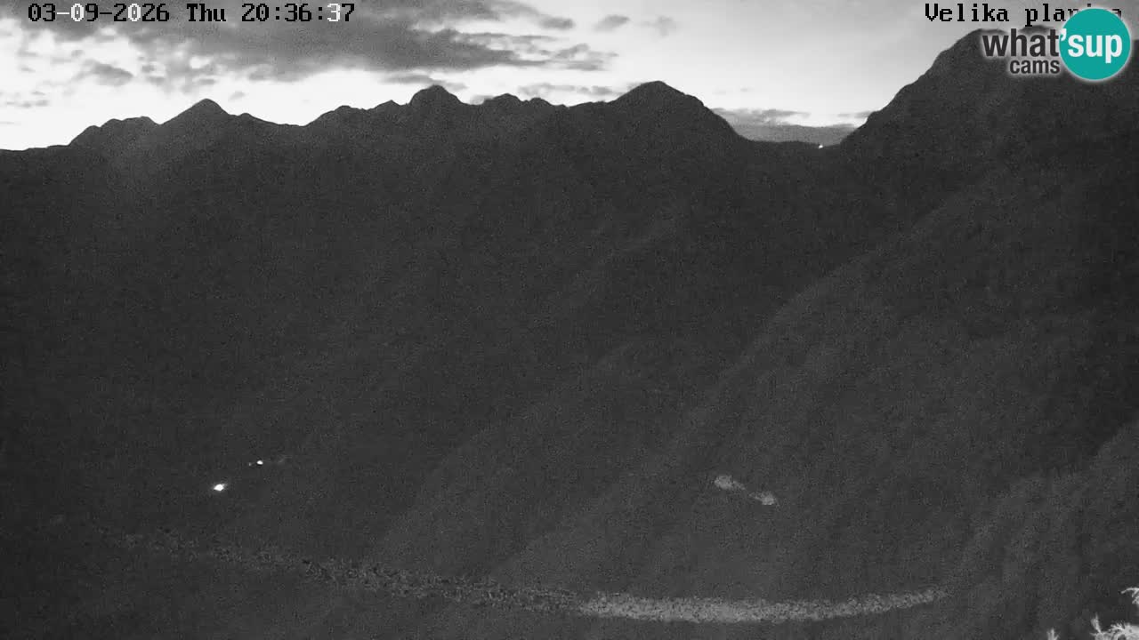 Valley Kamniške Bistrice | Webcam live Velika Planina