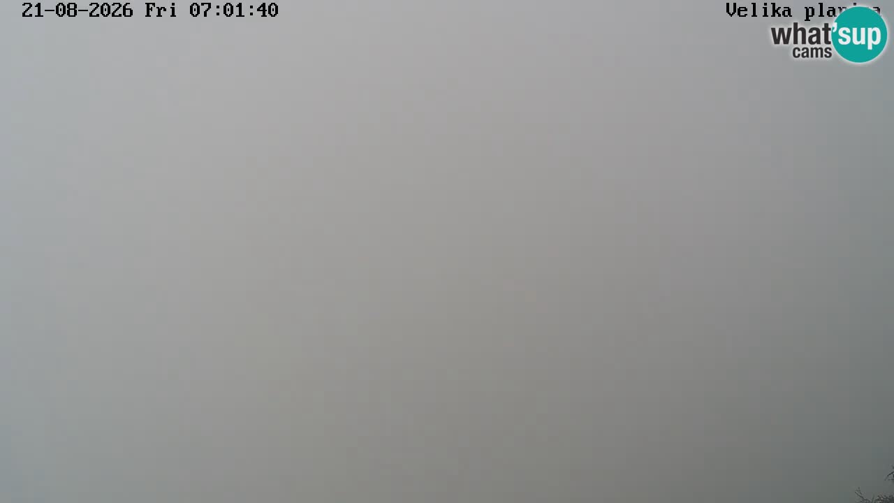 Vallée Kamniška Bistrica | webcam Velika Planina