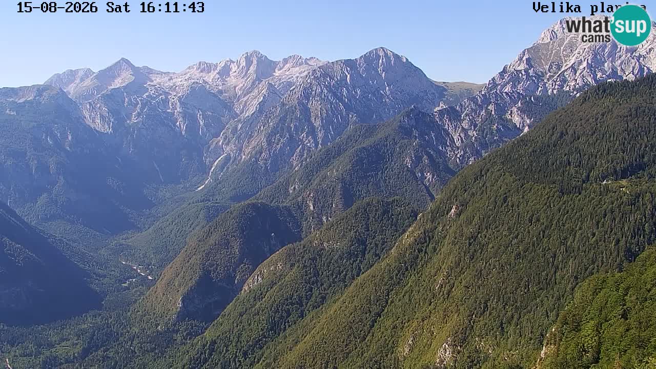 Kamniška-Bistrica Tals | Webcam Velika Planina