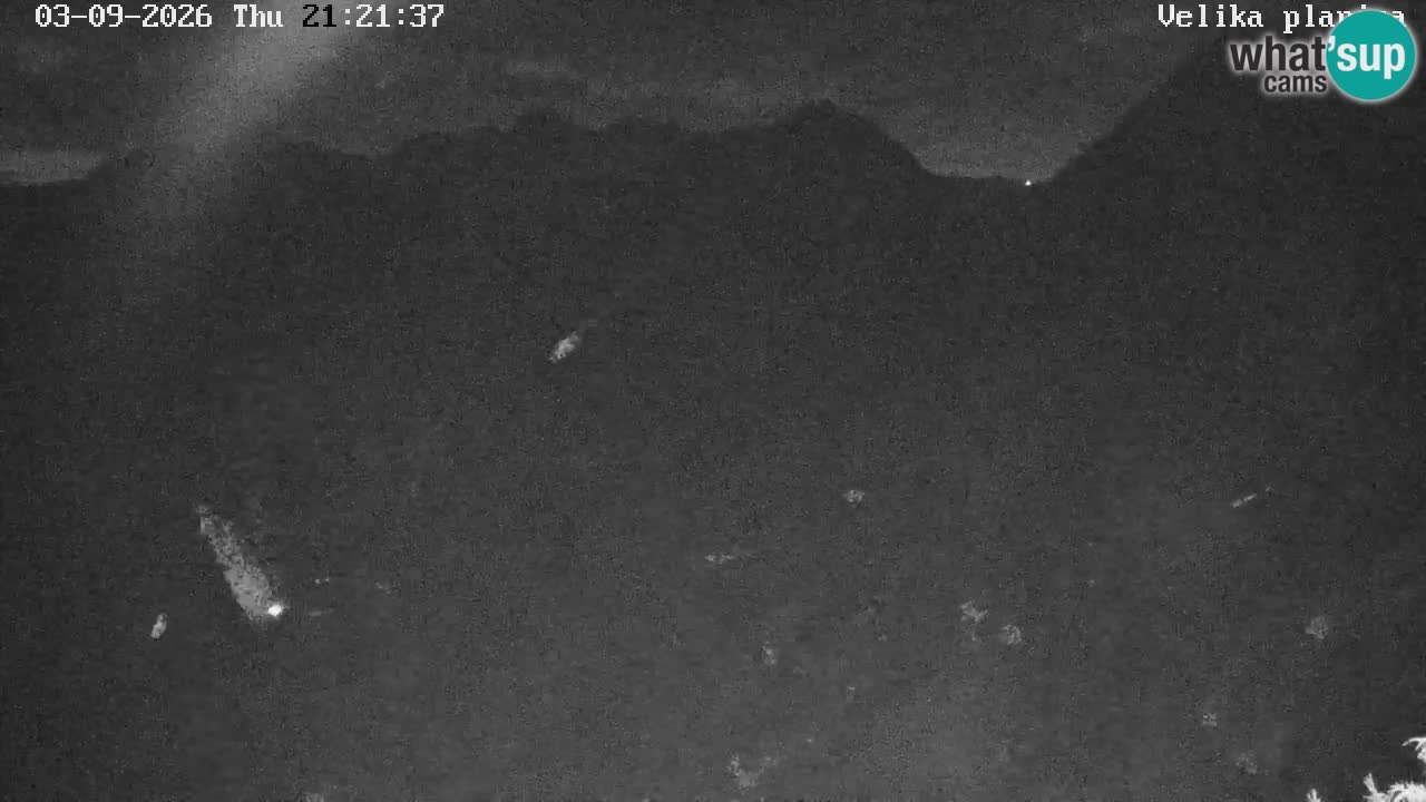 Valle Kamniška Bistrica | Webcam Velika Planina