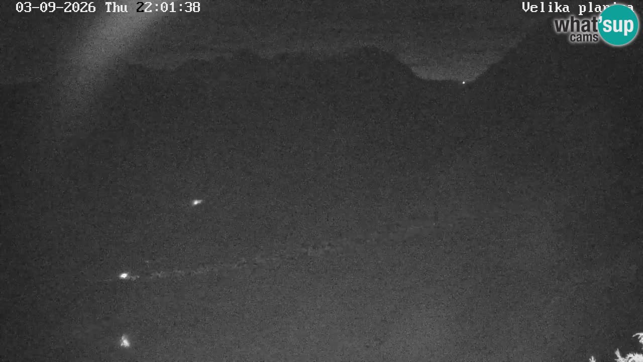 Valle Kamniška Bistrica | Webcam Velika Planina