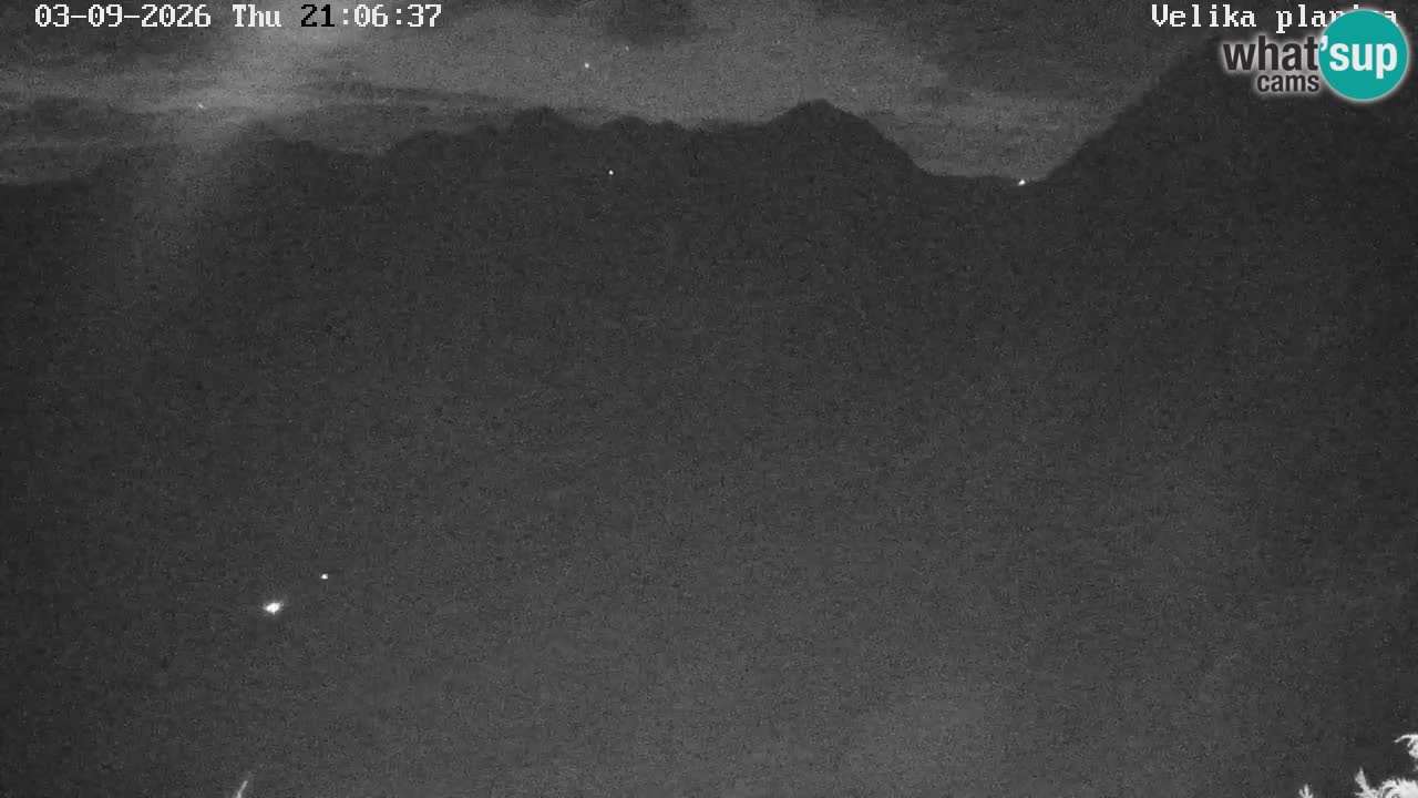 Kamniška-Bistrica Tals | Webcam Velika Planina