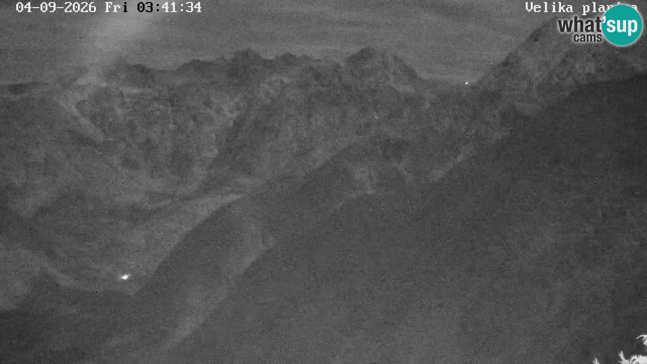 Valle Kamniška Bistrica | Webcam Velika Planina