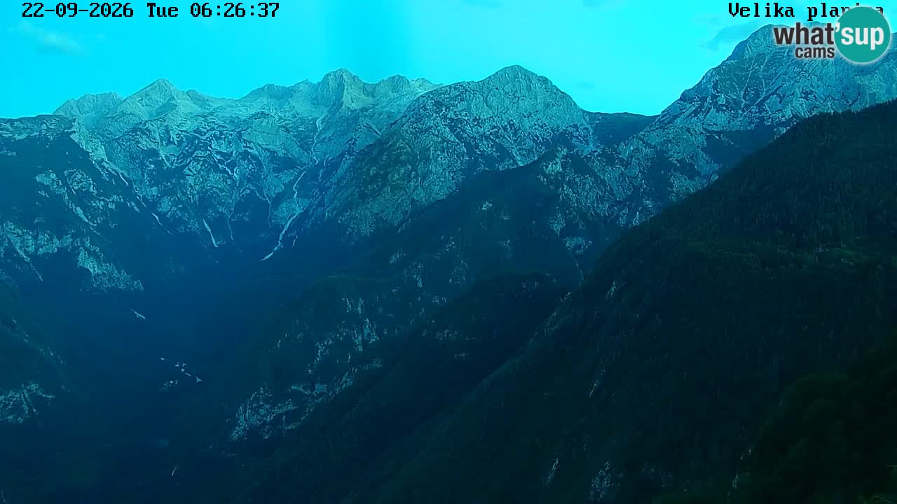 Dolina Kamniške Bistrice | Velika Planina web kamera