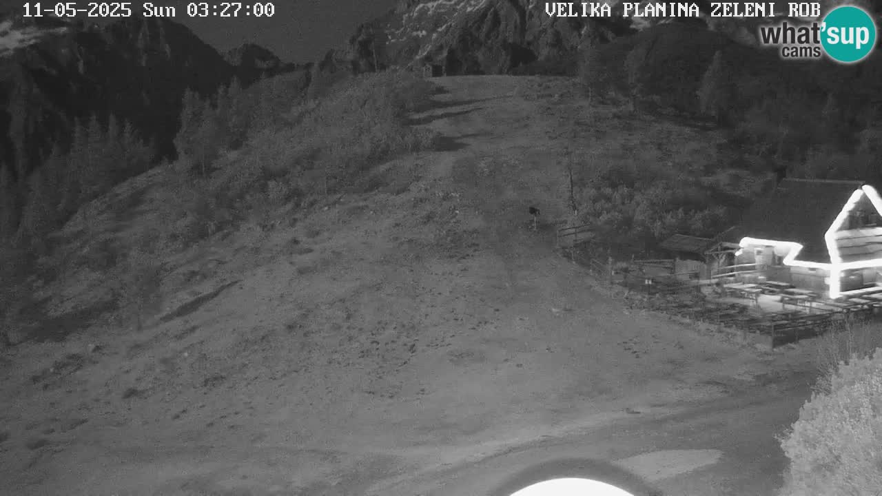 Zeleni Rob | Webcam live Velika Planina
