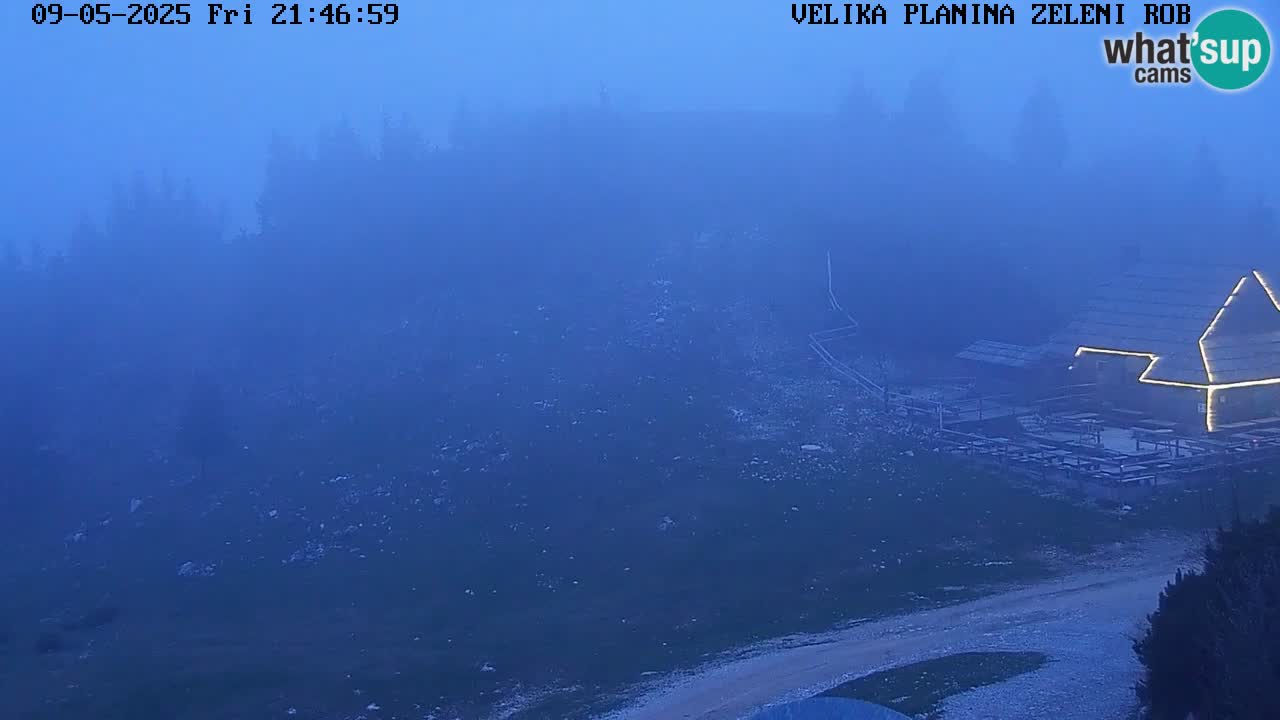 Zeleni Rob | Web kamera Velika Planina