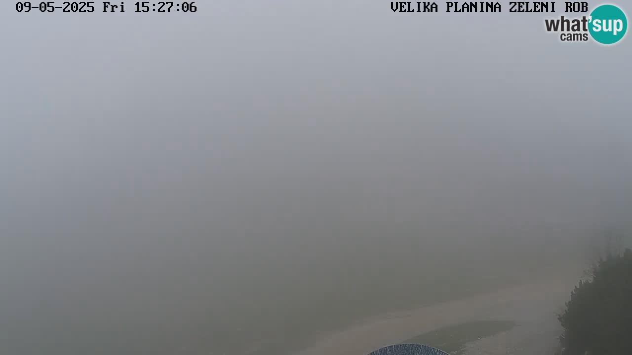 Zeleni Rob – Webcam live | Velika Planina