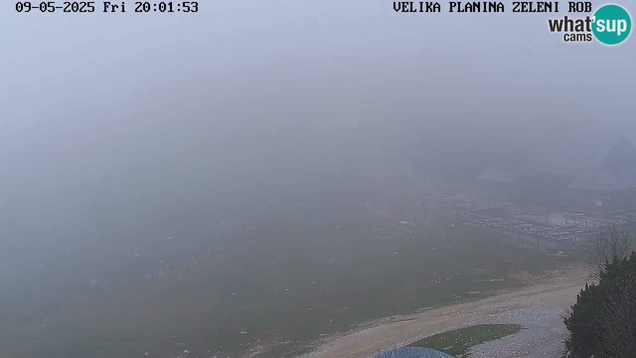 Zeleni Rob – kamera v živo | Velika Planina