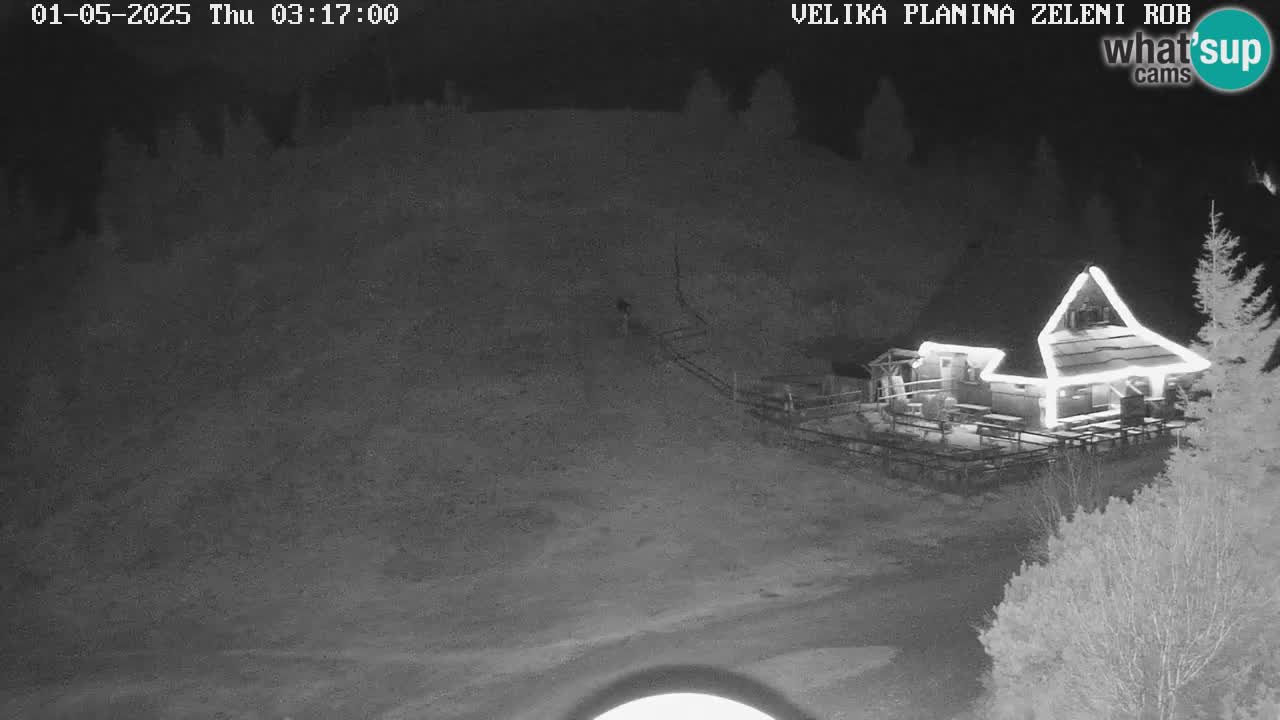 Zeleni Rob | Web kamera Velika Planina