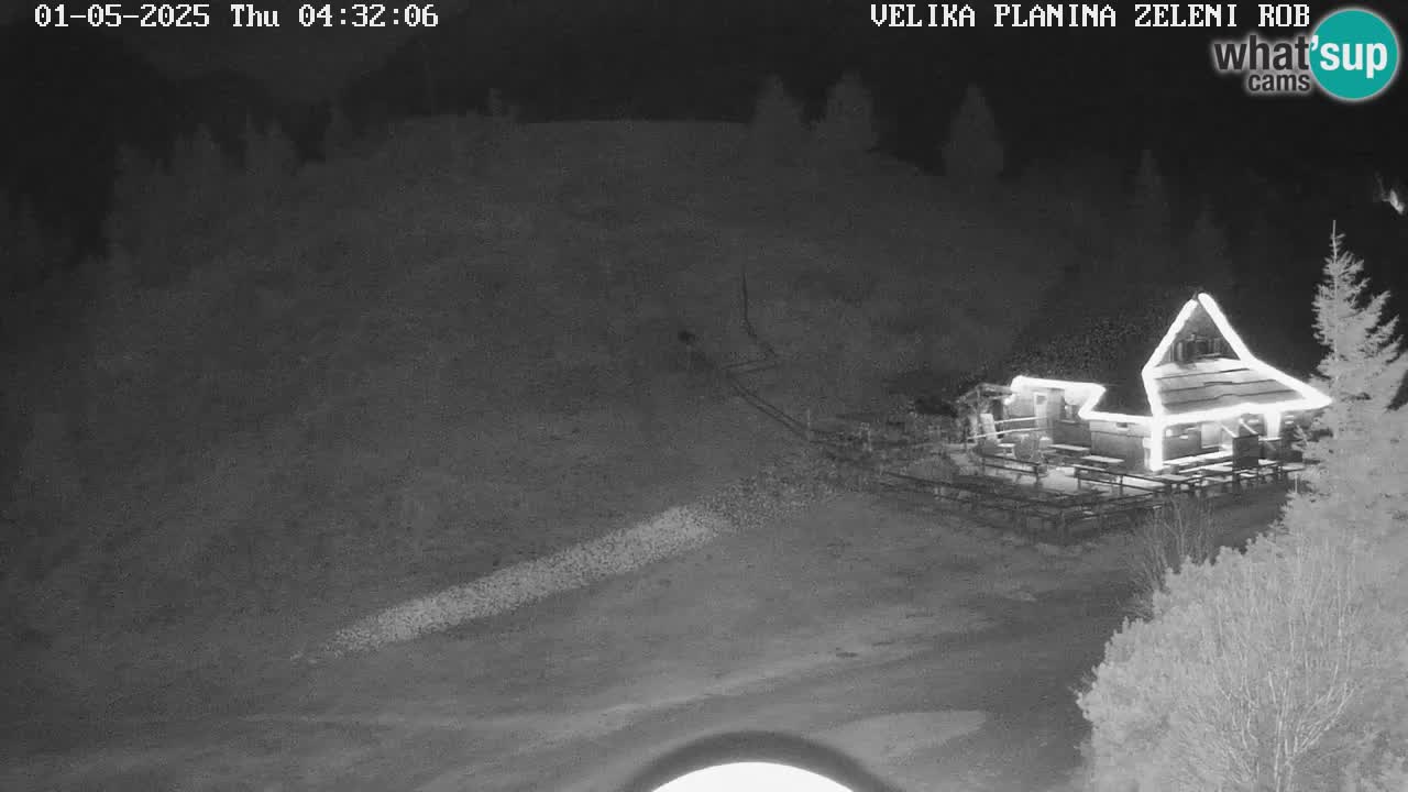 Zeleni Rob – Webcam live | Velika Planina