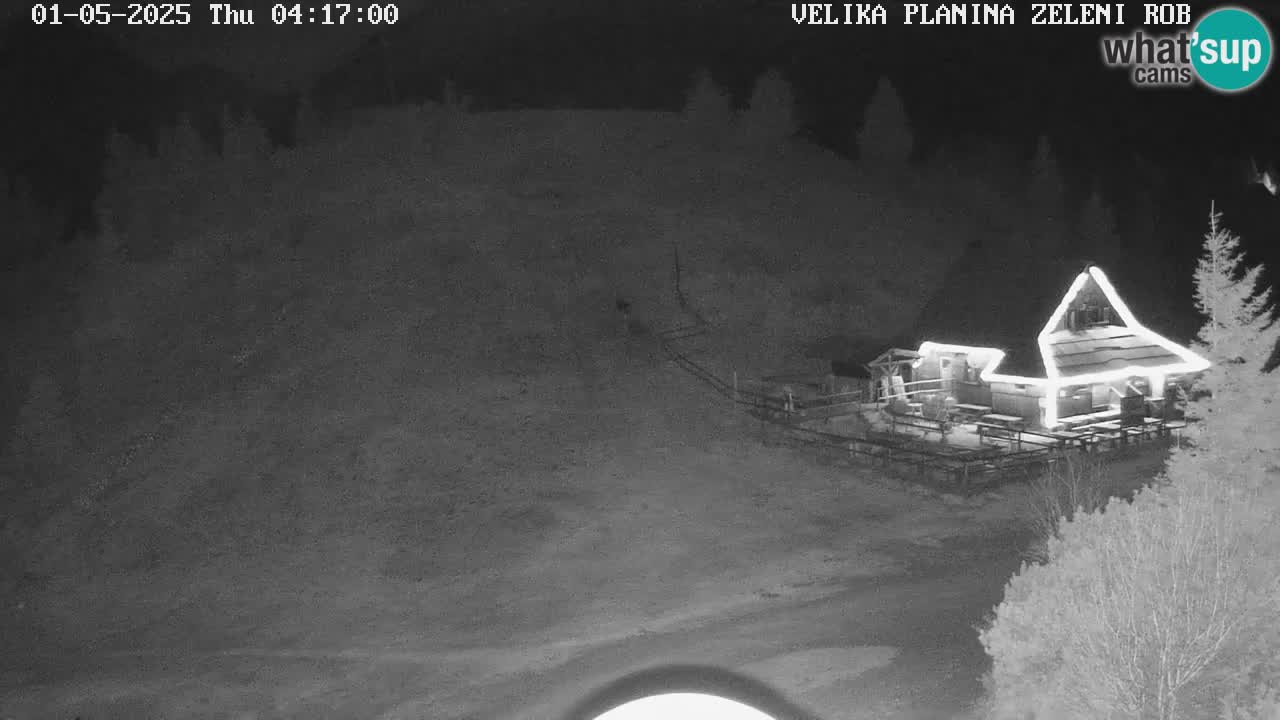 Zeleni Rob | Webcam live Velika Planina