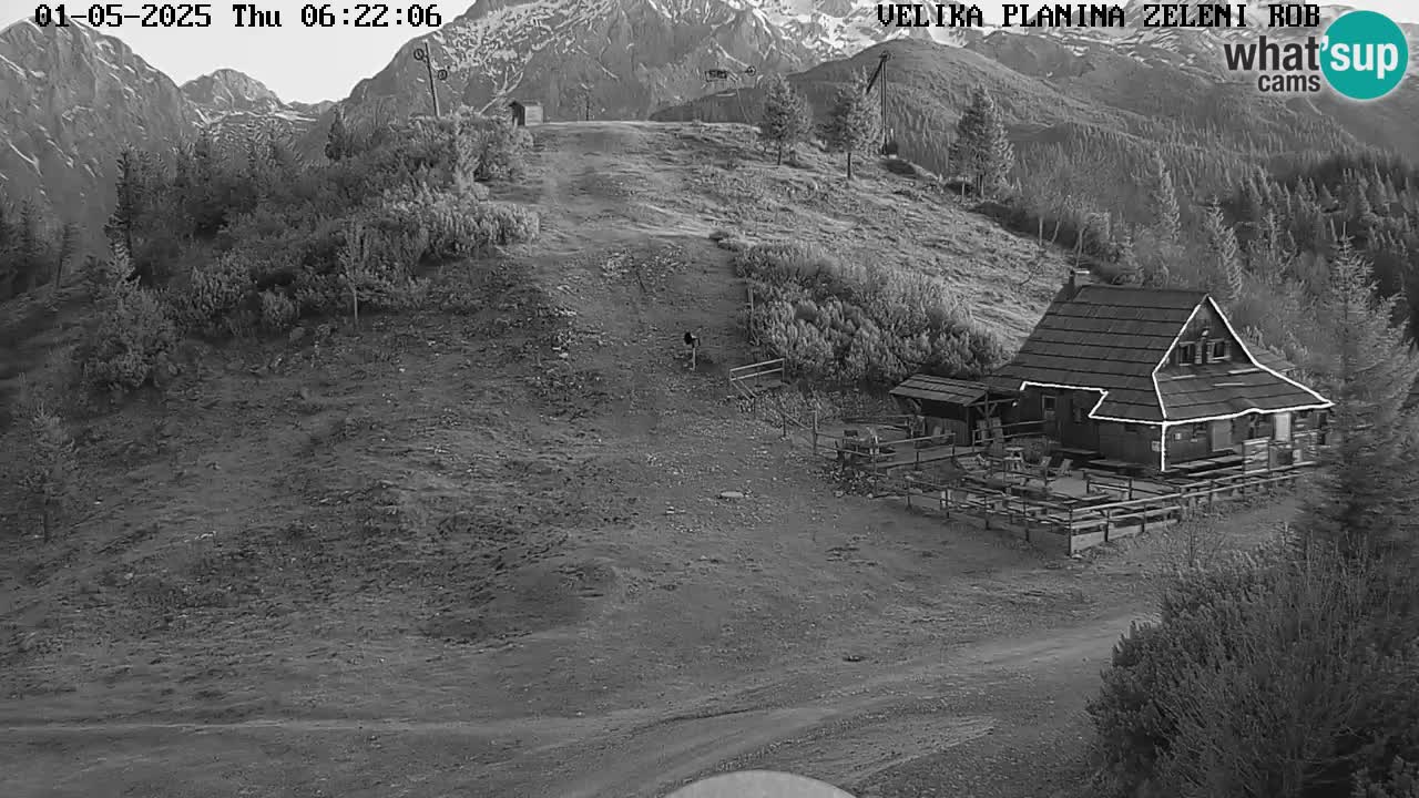 Zeleni Rob – Webcam live | Velika Planina