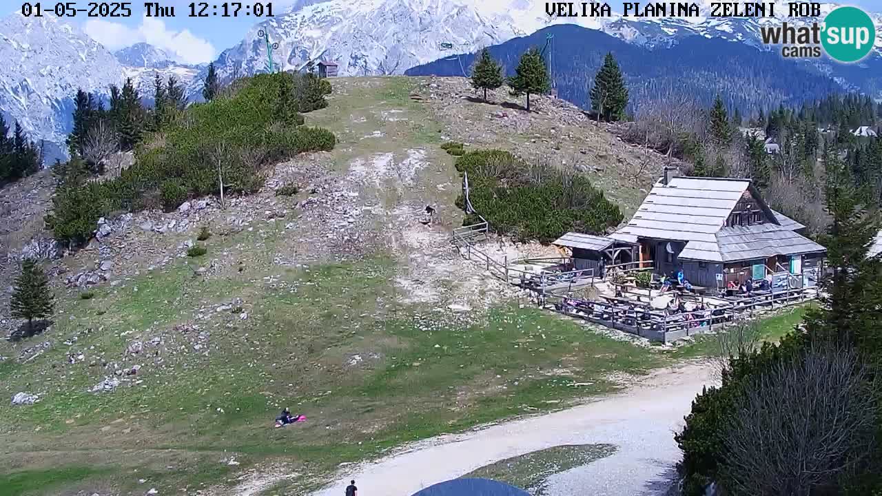 Kamera v živo Velika Planina