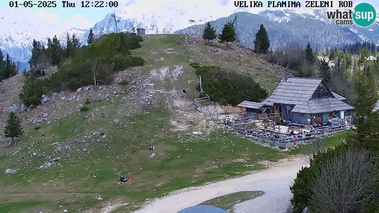 Kamera v živo Velika Planina