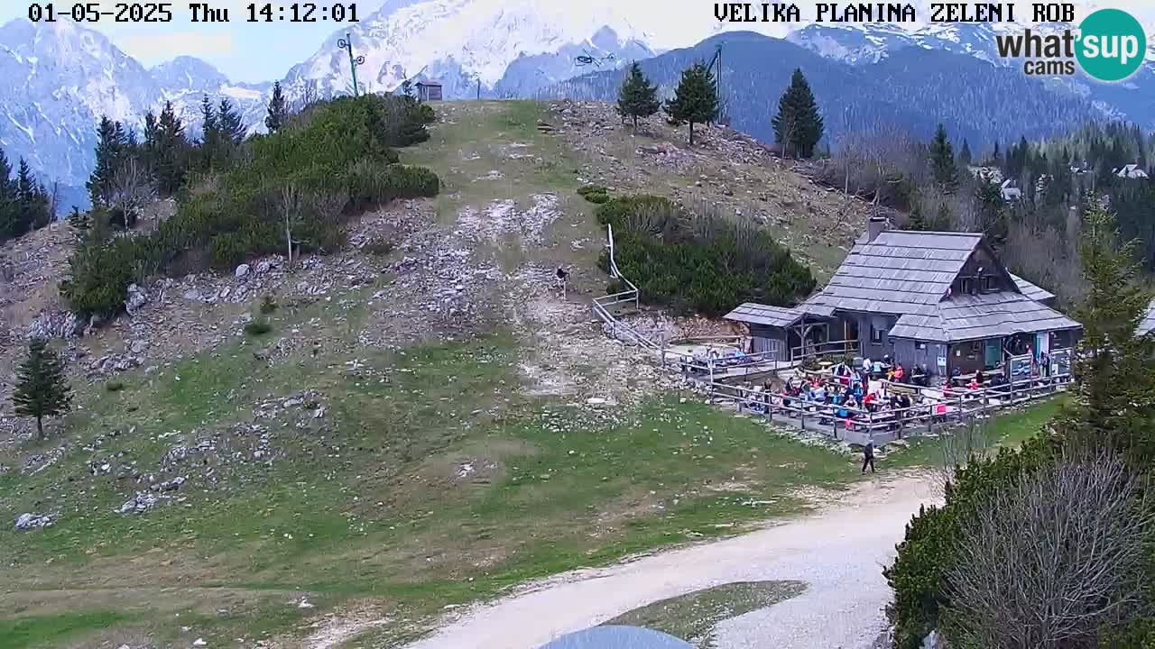 Kamera v živo Velika Planina
