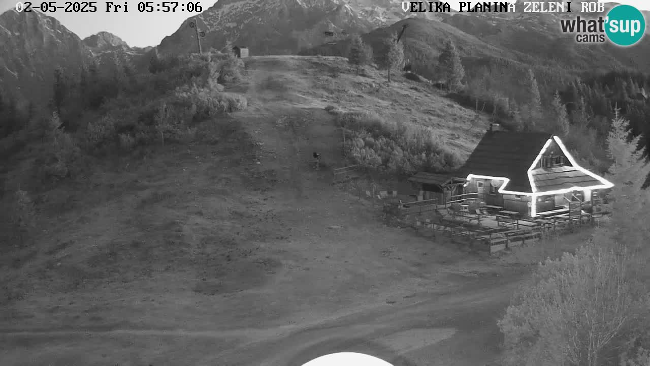 Zeleni Rob | Webcam live Velika Planina